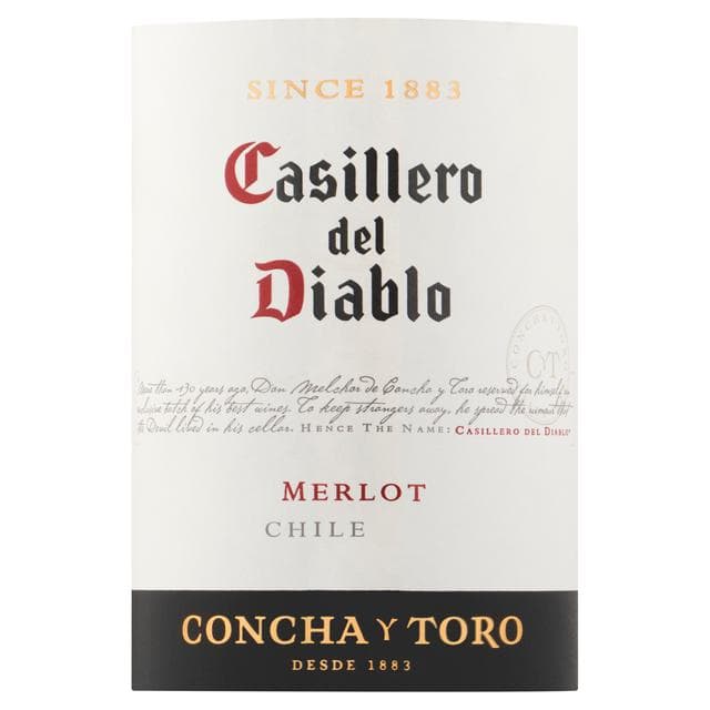 Casillero Del Diablo Merlot Red Wine 75cl - gallery image 3