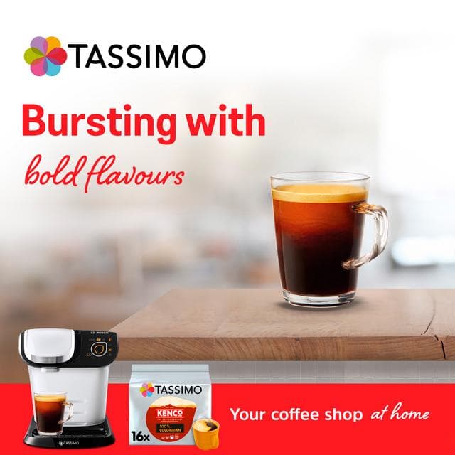 Tassimo Kenco 100% Colombian Coffee Pods x16 - gallery image 4