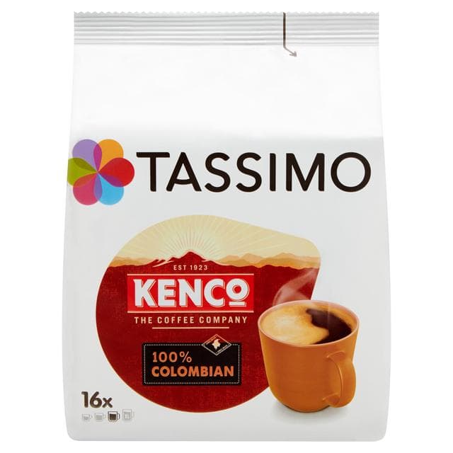 Tassimo Kenco 100% Colombian Coffee Pods x16 - gallery image 6
