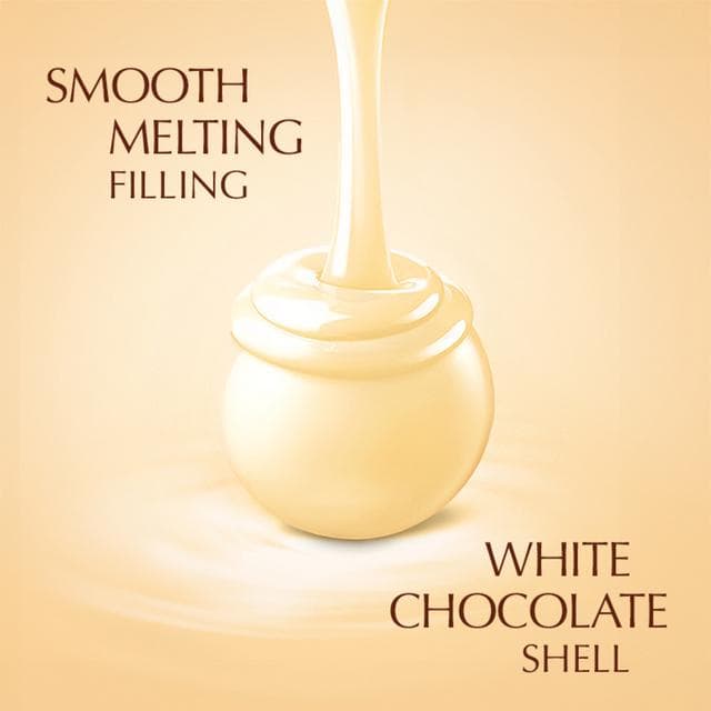 Lindt Lindor White Chocolate Truffles Box 200g - gallery image 2