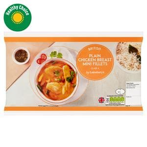 Sainsbury's British Chicken Breast Mini Fillets 500g