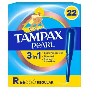 Tampax Pearl 22 x Regular Tampons with Applicator