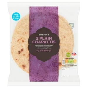 Sainsbury's Indian Chapatti x2 170g