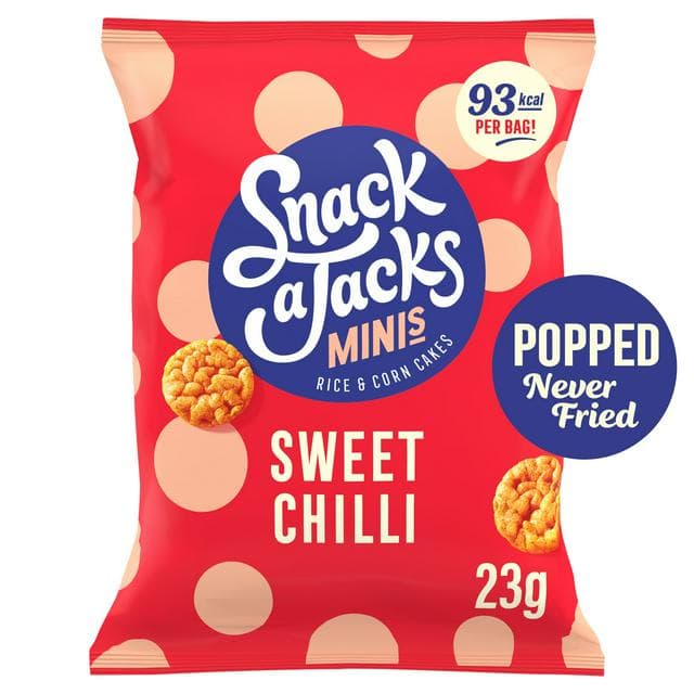 Snack a Jacks Rice Cakes Sweet Chilli 23g - gallery image 1