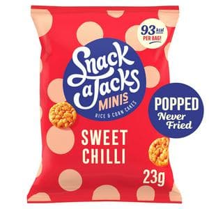 Snack a Jacks Rice Cakes Sweet Chilli 23g