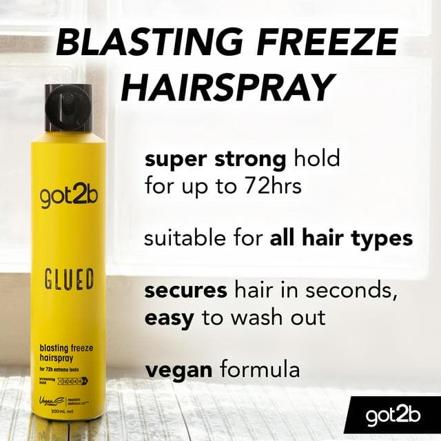 Got2b 300ml Glued Blast Freeze Hairspray - gallery image 2
