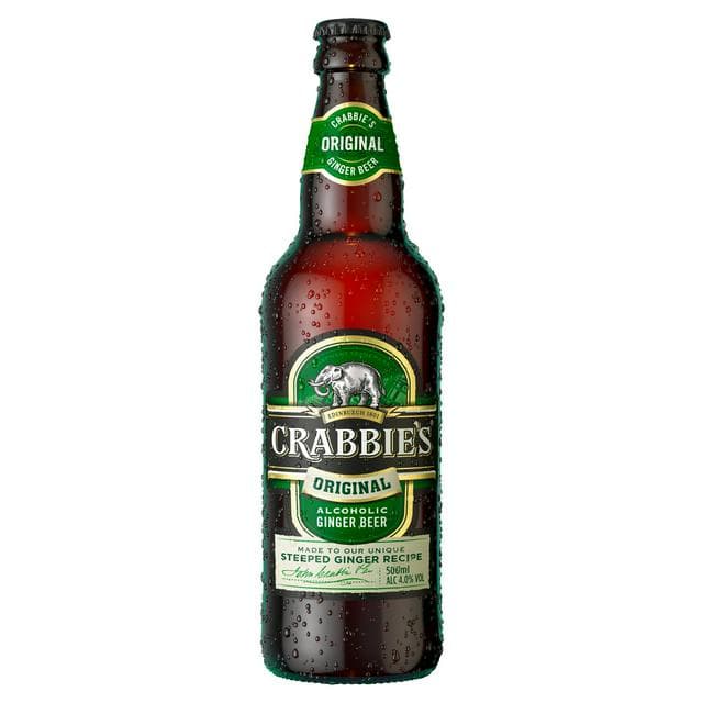 Crabbies Original Alcoholic Ginger Beer 500ml - gallery image 1
