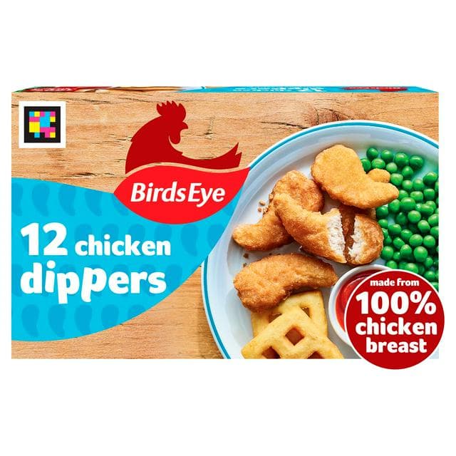 Birds Eye 12 x Crispy Chicken Dippers 220g - gallery image 1