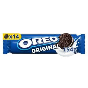 Oreo Original Cocoa Sandwich Cookies Pack 154g