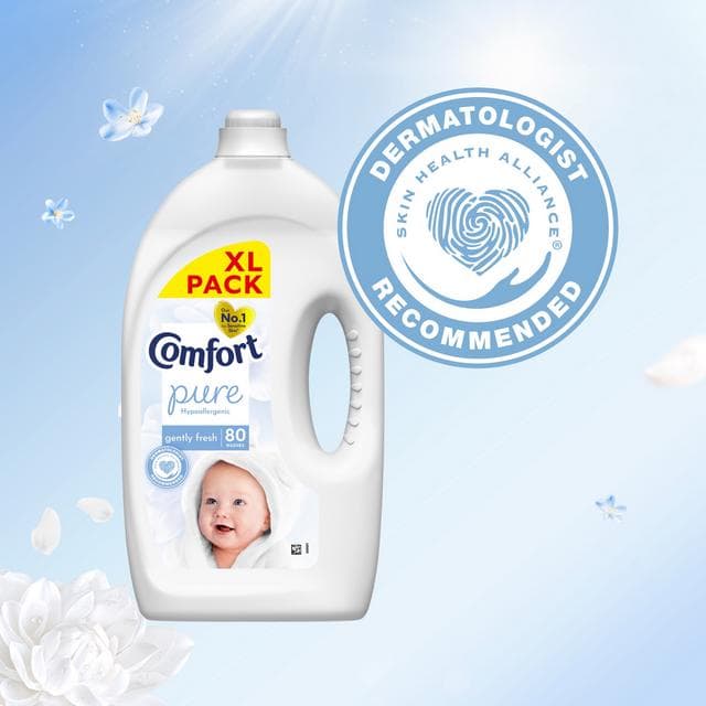 Comfort Pure 80 Washes Fabric Conditioner 2.4L - gallery image 2