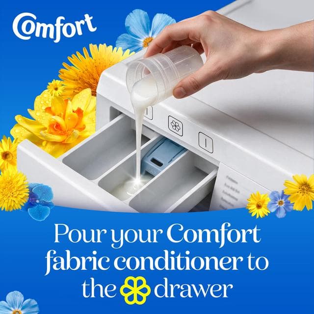 Comfort Fresh 80 washes Blue Skies Fabric Conditioner 2.4L - gallery image 6