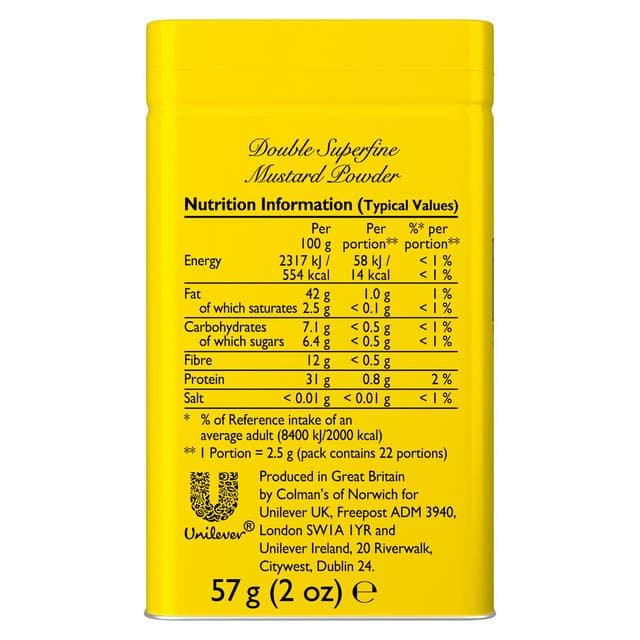 Colman's Original English Mustard Powder 57g - gallery image 6
