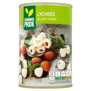Summer Pride Lychees in Light Syrup 425g