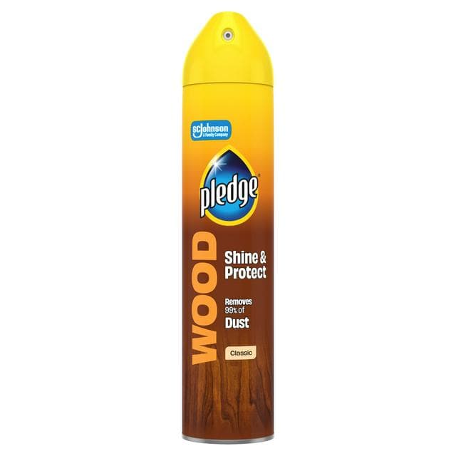 Pledge Expert Wood Care Polish Aerosol Classic 250ml - gallery image 1
