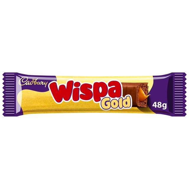 Cadbury Wispa Gold Chocolate Bar 48g - gallery image 1