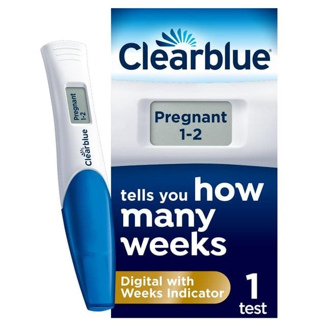 Clearblue Pregnancy Test with Weeks Indicator Tells You How Many Weeks 1 Digital Test - gallery image 1
