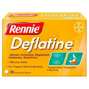 Rennie Deflatine Trapped Wind Relief Tablets x36