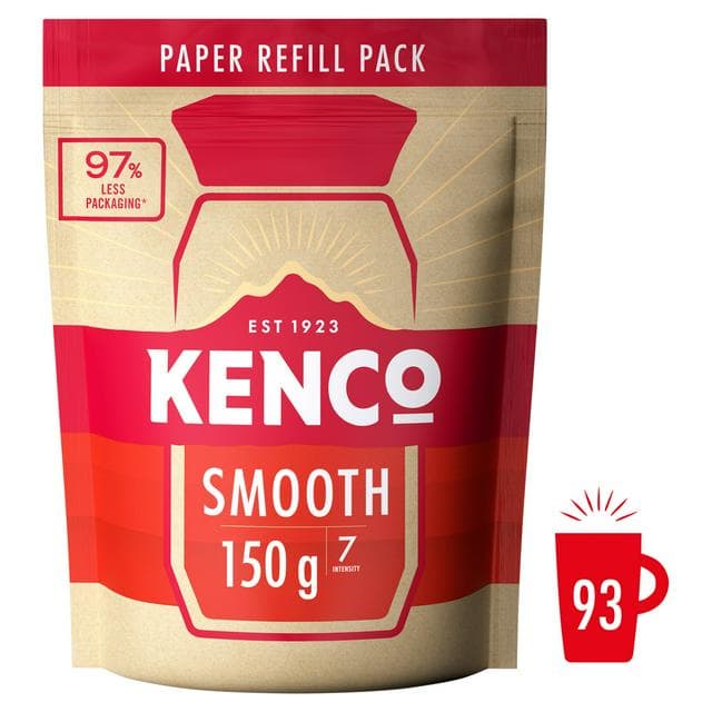 Kenco Smooth Instant Coffee Refill 150g - gallery image 1