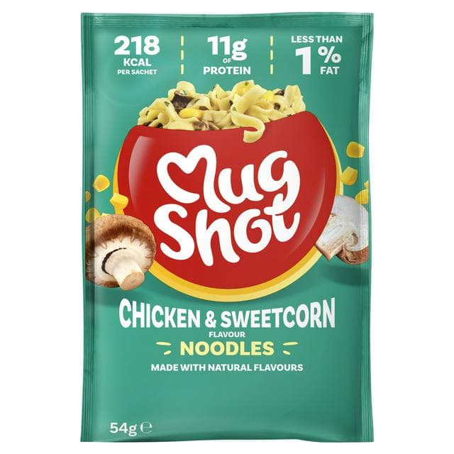 Mug Shot Noodles Chicken & Sweetcorn 54g - gallery image 1