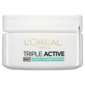 L'Oreal Paris Triple Active Day Moisturiser Normal to Combination Skin 50ml