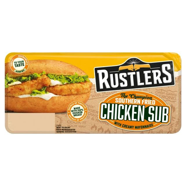 Rustlers Southern Fried Chicken Sub 158g - gallery image 1