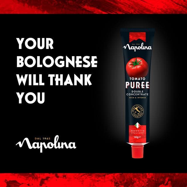Napolina Tomato Puree 142g - gallery image 2