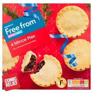 Sainsbury's Free From 4 x 230g Mince Pies