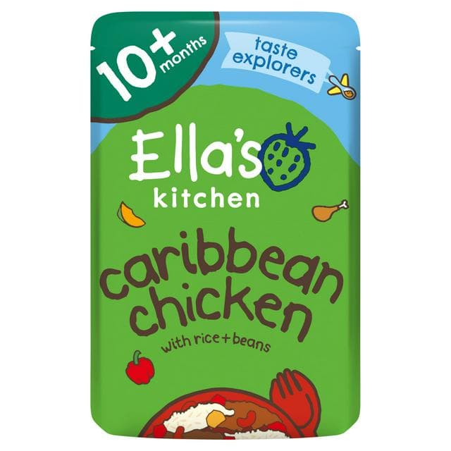 Ella's Kitchen Organic Caribbean Chicken Baby Food Pouch 10+ Months 190g - gallery image 1