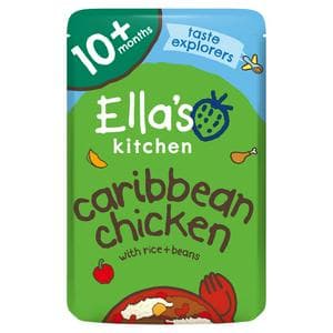 Ella's Kitchen Organic Caribbean Chicken Baby Food Pouch 10+ Months 190g