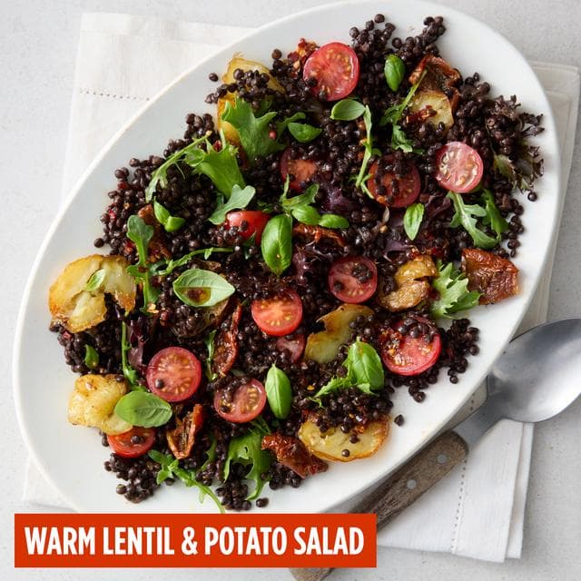 Merchant Gourmet Microwave Ready to eat Beluga Lentils 250g - gallery image 2