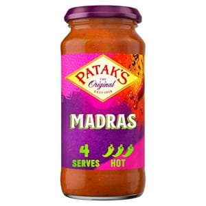 Patak's Indian 450g Madras Curry Sauce