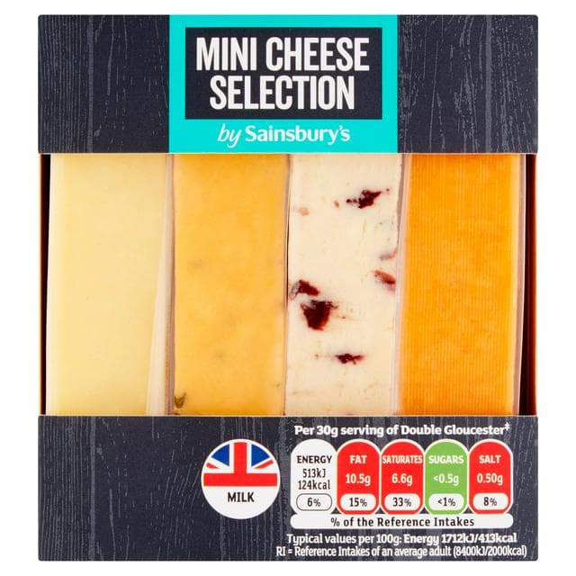 Sainsbury's Cheese Selection 320g - gallery image 1