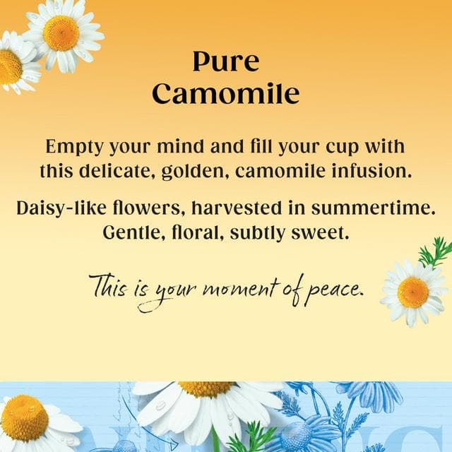 Twinings Pure Camomile Tea, 80 Tea Bags - gallery image 2