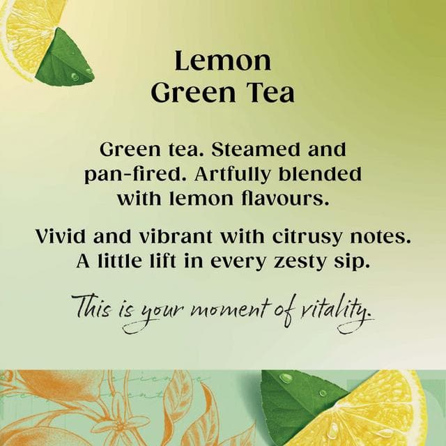 Twinings Lemon Green Tea, 20 Tea Bags - gallery image 2