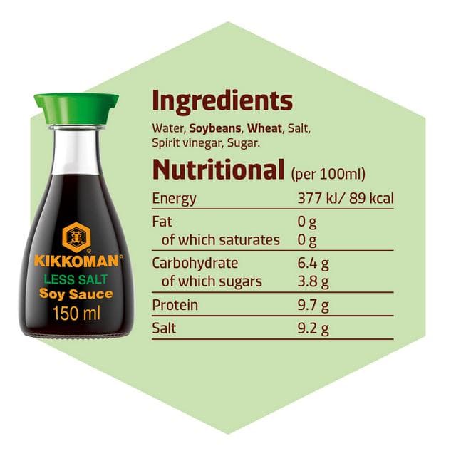 Kikkoman 150ml Reduced Salt Soy Sauce - gallery image 2