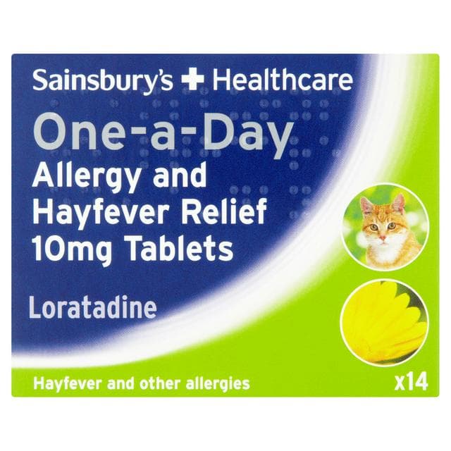 Sainsbury's Hayfever & Allergy Loratadine x14 - gallery image 1