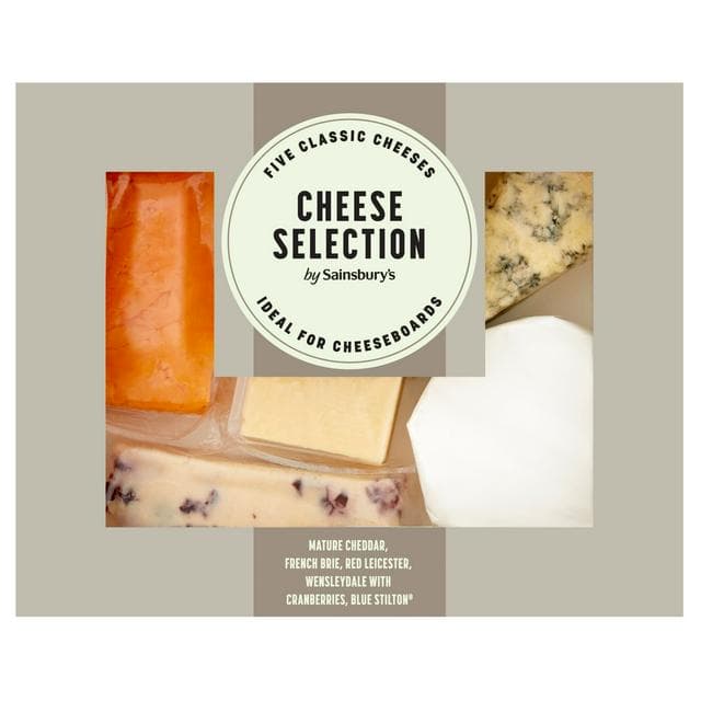 Sainsbury's Favourite Cheese Selection 456g - gallery image 1