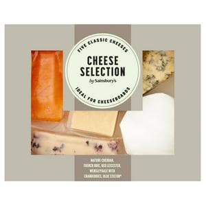 Sainsbury's Favourite Cheese Selection 456g