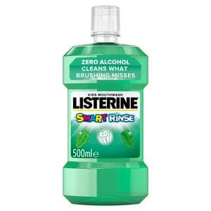 Listerine Smartrinse Mild Mint Kids Mouthwash 6+ Years 500ml