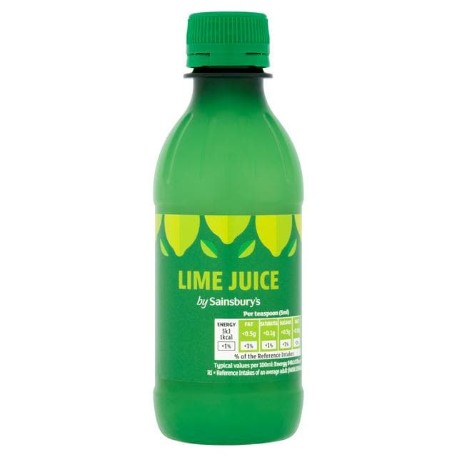 Sainsbury's Lime Juice 250ml - gallery image 1