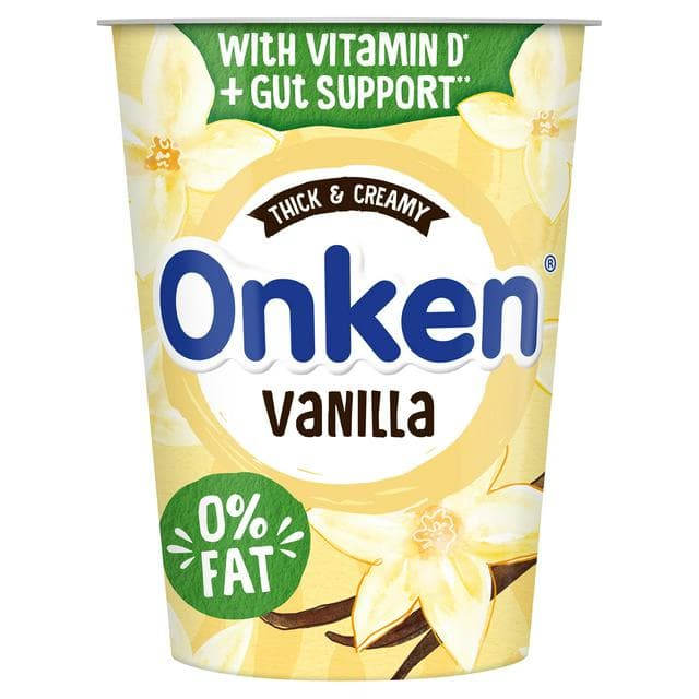 Onken Fat Free Vanilla Yogurt 450g - gallery image 1
