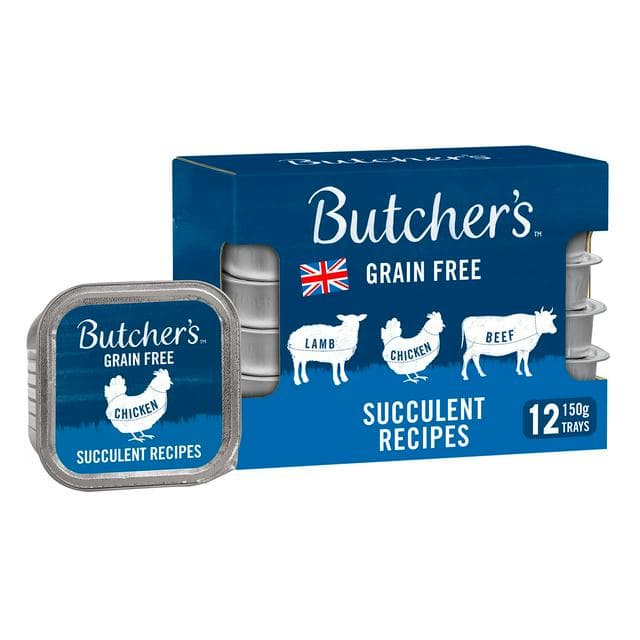 Butcher's Succulent Recipes Dog Food Trays 12x150g - gallery image 1