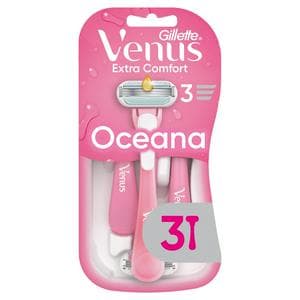 Gillette Venus Oceana Disposable Razors x3