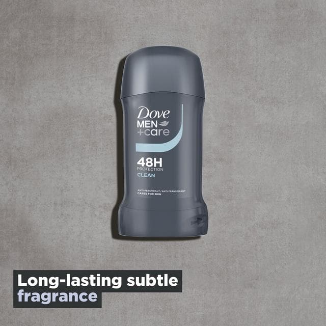 Dove Men+Care Anti-Perspirant Deodorant Stick, Clean Comfort 50ml - gallery image 2