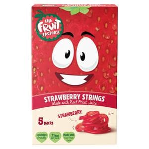 The Fruit Factory Strawberry Fruit Strings 5x20g