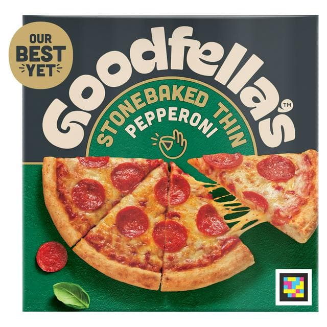 Goodfella's Stonebaked Thin Pepperoni Pizza 332g - gallery image 1