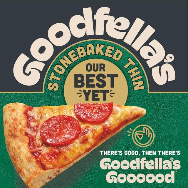 Goodfella's Stonebaked Thin Pepperoni Pizza 332g - gallery image 2