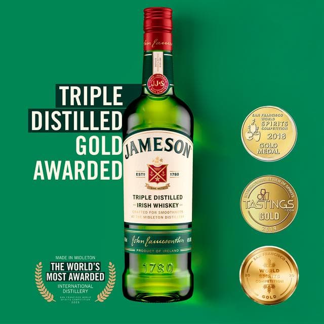 Jameson Triple Distilled Blended Irish Whiskey 35cl - gallery image 3