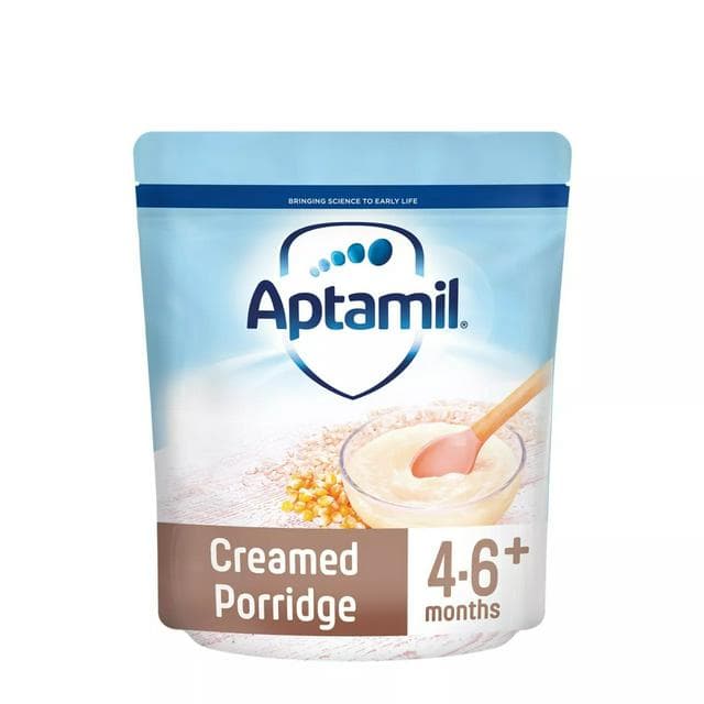 Aptamil Creamed Porridge Cereal 125g 4 Month+ - gallery image 1