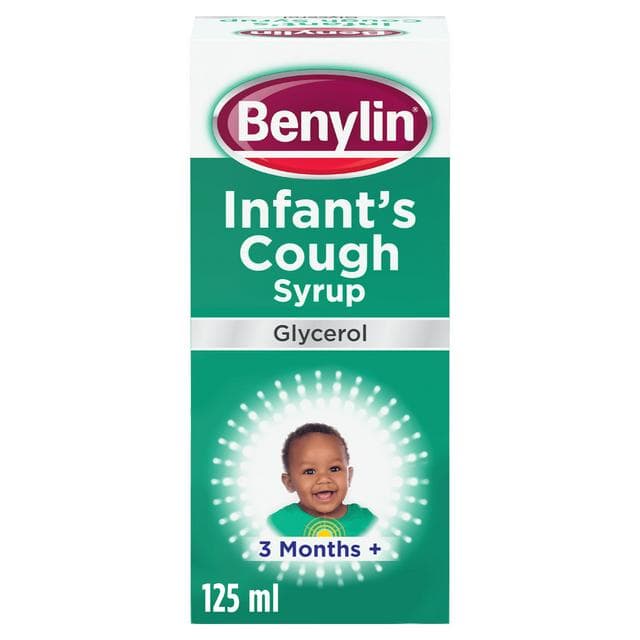Benylin Infant Cough Syrup, Apple 3+ Months 125ml - gallery image 1